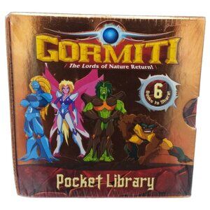 Gormiti The Lords Of Nature Return 6 Mini Board Book Pocket Library Boxed Set